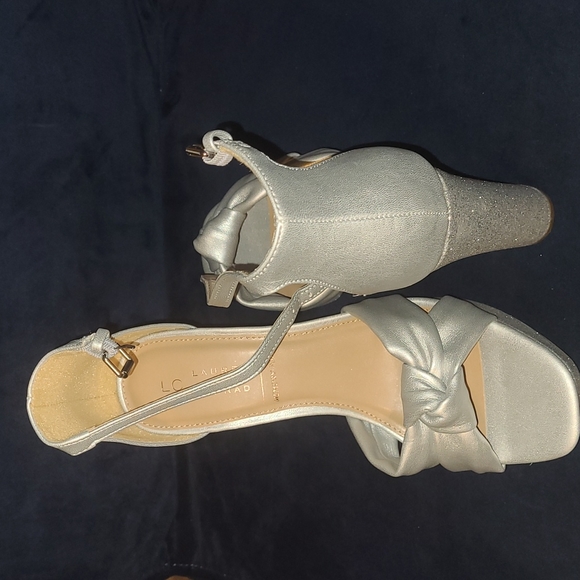 New LC Lauren Conrad "Carmelized" platform heels sizes8.5 and 9 - Picture 2 of 13